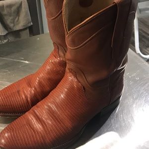 Tecovas Men’s Lizard Roper Boots (The Nash)